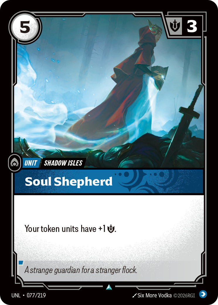 front of card Soul Shepherd [Unleashed] 077/219