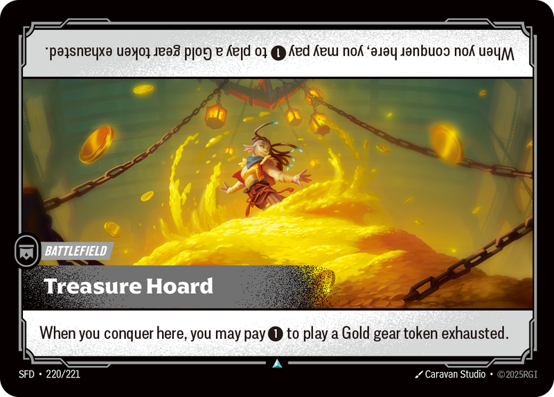 front of card Treasure Hoard [Spiritforged] 220/221