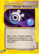 Energy Removal 2 (140/165) [Expedition: E-Card Base Set]