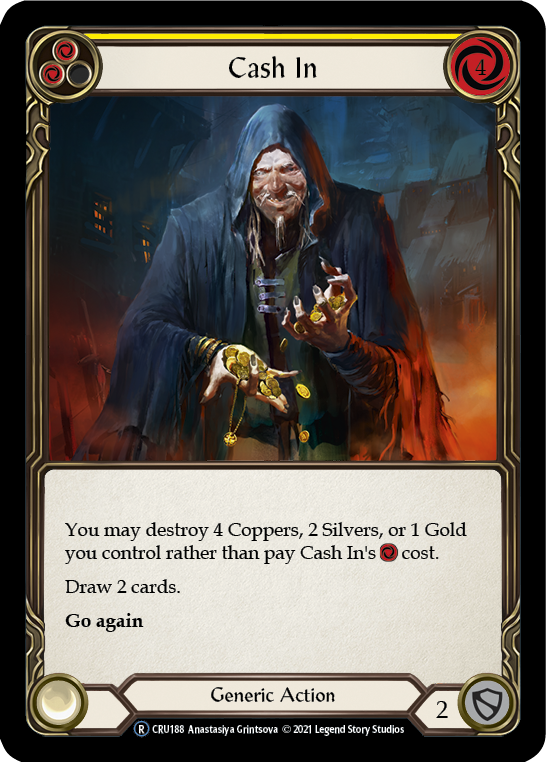 Cash In [U-CRU188] (Crucible of War Unlimited) Unlimited Normal