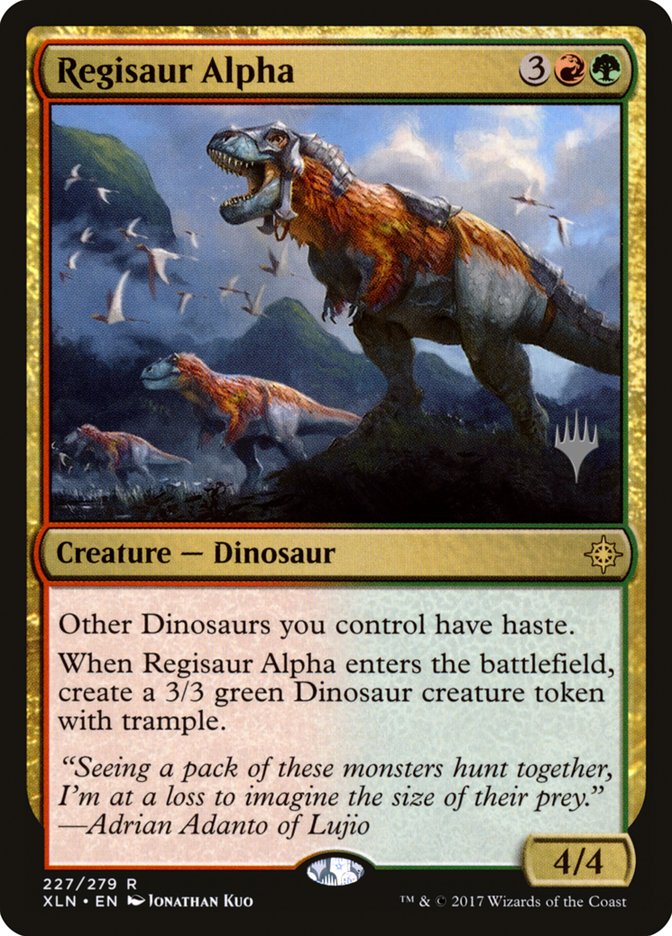 Regisaur Alpha (Promo Pack) [Ixalan Promo Pack]