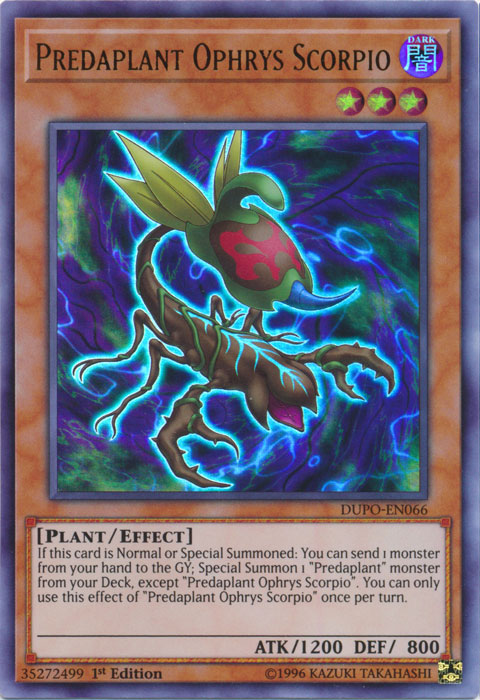 predaplant yugioh deck Complete Custom for Yu-Gi-Oh! ARC-V Unicorn Cards Predaplant Triantis - Dimension Force