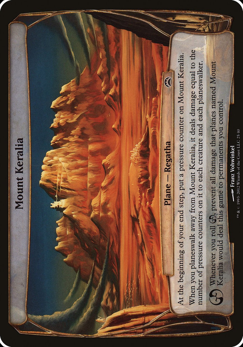 (Oversized Plane) Mount Keralia [Planechase 2012]