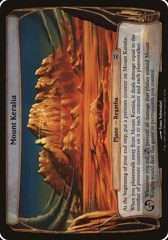 (Oversized Plane) Mount Keralia [Planechase 2012]