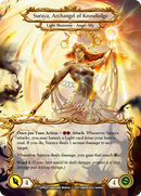 Invoke Suraya // Suraya, Archangel of Knowledge (Marvel) [DYN212] (Dynasty) Cold Foil