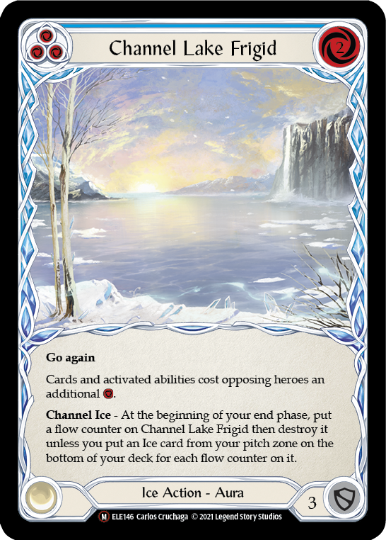 Channel Lake Frigid [U-ELE146] (Tales of Aria Unlimited) Unlimited Rainbow Foil