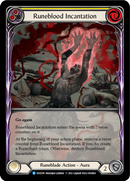 Runeblood Incantation (Yellow) [EVR108] (Everfest) 1st Edition Extended Art Rainbow Foil