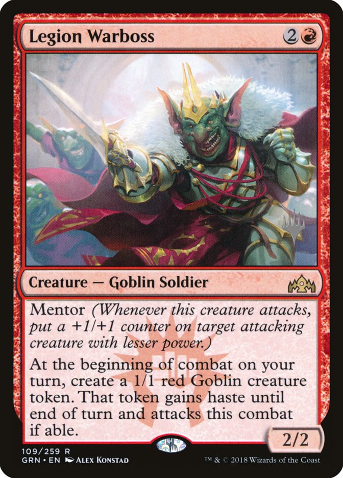 Legion Warboss (Promo Pack) [Guilds of Ravnica Promo Pack]