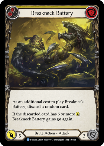 Breakneck Battery (Yellow) [U-WTR012] (Welcome to Rathe Unlimited) Unlimited Normal