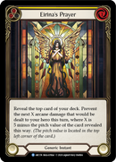 Eirina's Prayer (Yellow) [U-ARC174] (Arcane Rising Unlimited) Unlimited Rainbow Foil
