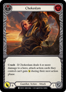 Chokeslam (Red) [CRU035] (Crucible of War) 1st Edition Normal