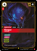 front of card Rengar, Unseen (Alternate Art) [Unleashed] 024a/219