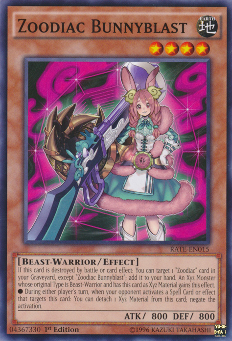 Zoodiac Bunnyblast [RATE-EN015] Common – Fusion Gaming