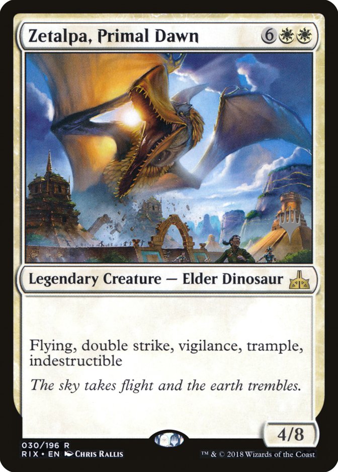 Zetalpa, Primal Dawn (Promo Pack) [Rivals of Ixalan Promo Pack]
