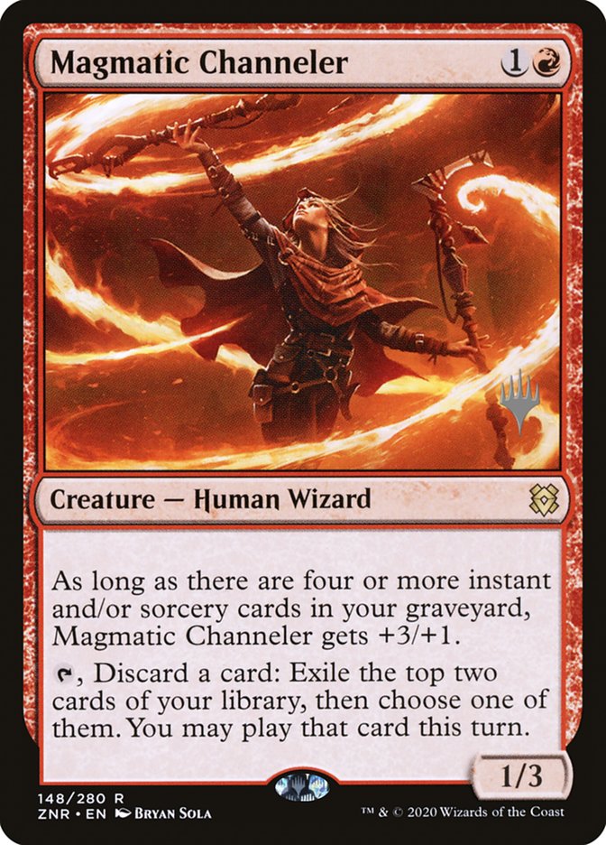 Magmatic Channeler (Promo Pack) [Zendikar Rising Promo Pack]