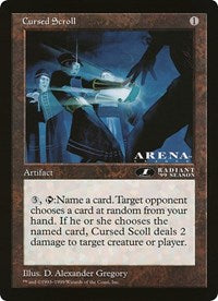(Oversized) Cursed Scroll [Oversize Cards]