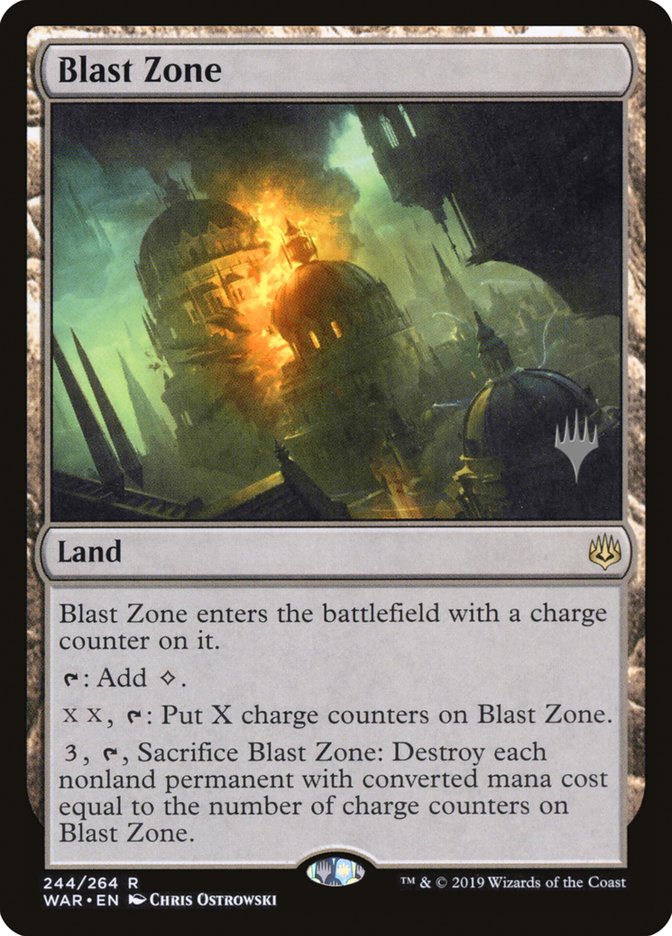 Blast Zone (Promo Pack) [War of the Spark Promo Pack]