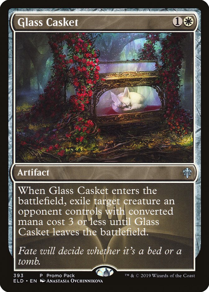 Glass Casket (Promo Pack) [Throne of Eldraine Promo Pack]