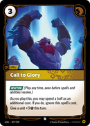front of card Call to Glory [Origins]