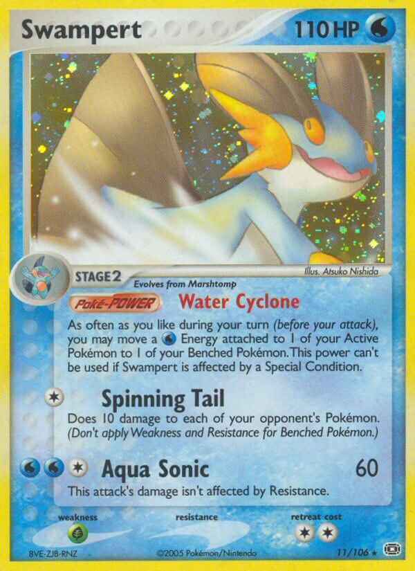 Swampert (11/106) (EX: Emerald) [Theme Deck Exclusive]