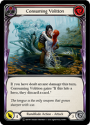 Consuming Volition (Red) [U-CRU148] (Crucible of War Unlimited) Unlimited Rainbow Foil