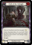Oath of the Arknight (Red) [U-ARC091] (Arcane Rising Unlimited) Unlimited Rainbow Foil