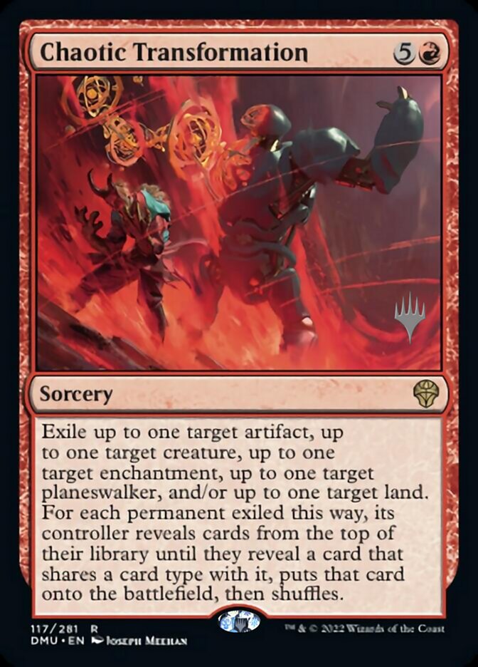 Chaotic Transformation (Promo Pack) [Dominaria United Promo Pack]