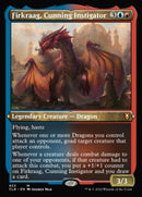 (Thick Stock Display Commander) Firkraag, Cunning Instigator (Foil Etched) [Commander Legends: Battle for Baldur's Gate]