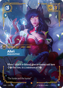front of card Ahri, Inquisitive [Origins]