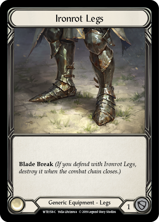 Ironrot Legs [WTR158-C] (Welcome to Rathe) Alpha Print Cold Foil