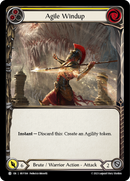 Agile Windup (Yellow) [HVY164] (Heavy Hitters) Rainbow Foil