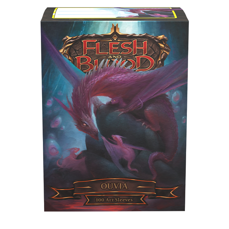 Dragon Shield: Standard 100ct Art Sleeves - Flesh and Blood (Ouvia)