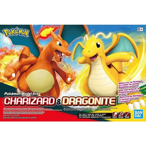 Pokemon Model Kit: Charizard & Dragonite