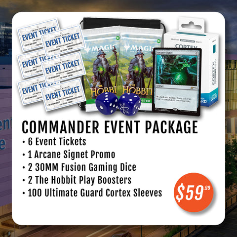 Commander Event Package • Fusion Open September 12th-13th • RBC Centre
