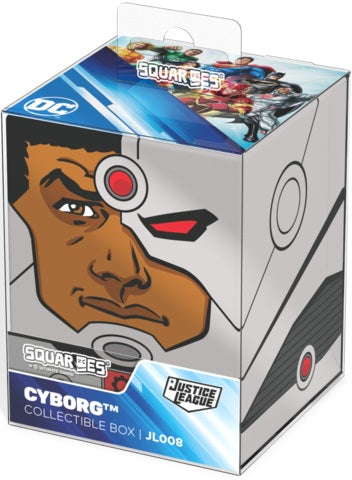 Ultimate Guard: Squaroes DC Justice League 100+ Deck Box - Cyborg