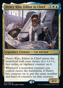 Denry Klin, Editor in Chief (Promo Pack) [Streets of New Capenna Commander Promo Pack]