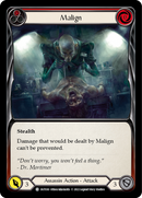 Malign (Red) [OUT030] (Outsiders) Rainbow Foil