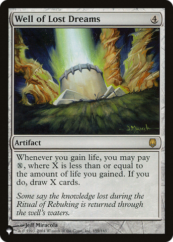 Well of Lost Dreams (List) [Secret Lair: Angels]