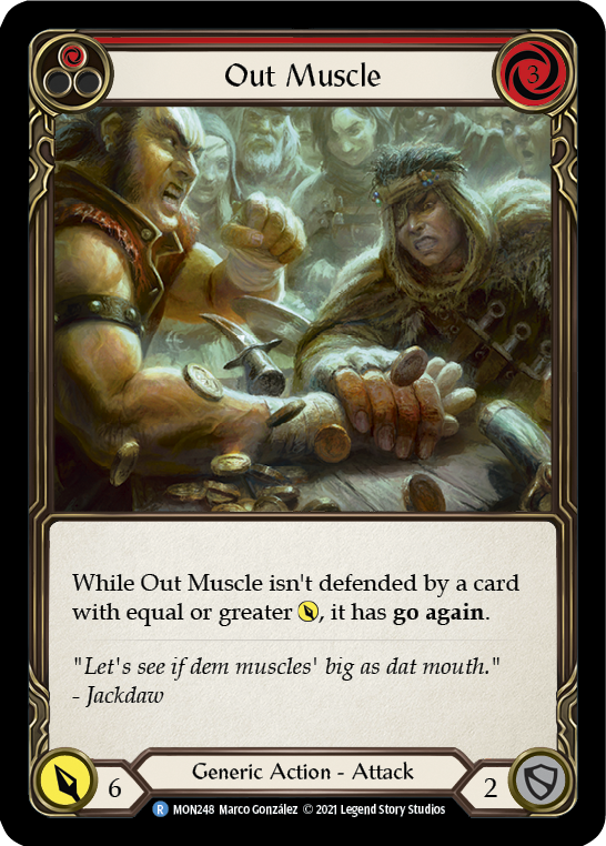 Out Muscle (Red) [MON248] (Monarch) 1st Edition Normal