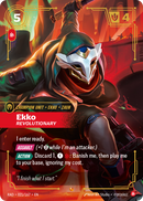 front of card Ekko, Revolutionary [Radiance] 021/167