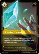front of card Shard of Undoing [Unleashed] 174/219