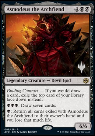 Asmodeus the Archfiend (Promo Pack) [Dungeons & Dragons: Adventures in the Forgotten Realms Promo Pack]