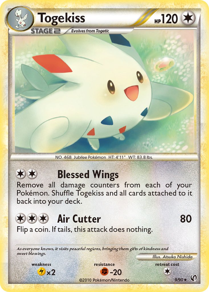 Togekiss (9/90) (HeartGold & SoulSilver: Undaunted) [Theme Deck Exclusive]