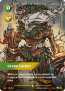 front of card Ivern, Green Father (Overnumbered) [Unleashed] 233/219