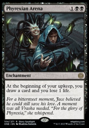 Phyrexian Arena (Promo Pack) [Phyrexia: All Will Be One Promo Pack]