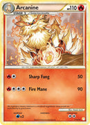 Arcanine (1/123) (HeartGold & SoulSilver: Base Set) [Theme Deck Exclusive]