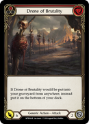 Drone of Brutality (Red) [WTR164-R] (Welcome to Rathe) Alpha Print Rainbow Foil