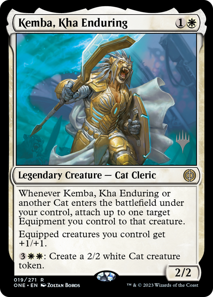 Kemba, Kha Enduring (Promo Pack) [Phyrexia: All Will Be One Promo Pack]
