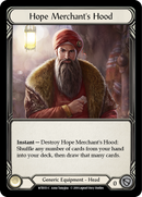 Hope Merchant's Hood [WTR151-C] (Welcome to Rathe) Alpha Print Cold Foil