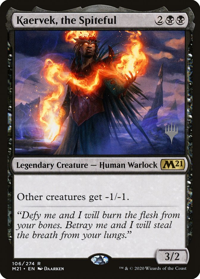 Kaervek, the Spiteful (Promo Pack) [Core Set 2021 Promo Pack]